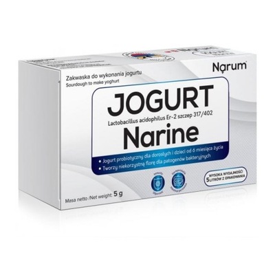 Narum Jogurt Narine 5g zakwaska do jogurtu