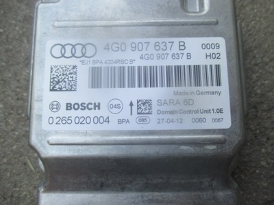 AUDI A6 C7 A7 MÓDULO ACELERADOR 4G0907637B  