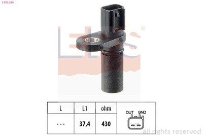 SENSOR POSICIÓN DE EJE CIGÜEÑAL FORD 1-953-280  