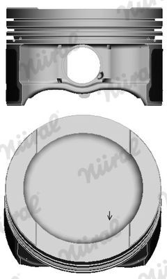 87-148300-00 NÜRAL PISTÓN DEL MOTOR AUDI SEAT A3  