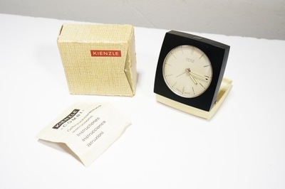 Kienzle Combi Retro Vintage Design Zegar Zegarek Turystyczny Nakręcany
