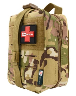 JB Tacticals Apteczka Taktyczna IFAK z Systemem Molle LaseCut JB-02 Camo