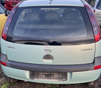 Крышка багажника багажника opel corsa c z388 3дверь фото №1