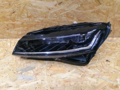 Лампа левая фара skoda superb 3 iii 3v full led lift 2019- фото №1