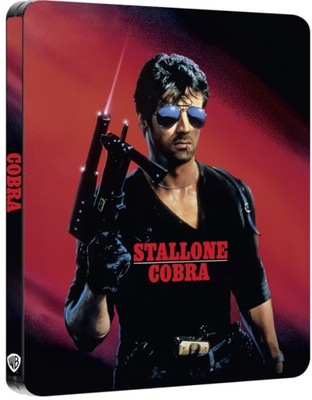 COBRA Kobra 1986 Blu-ray Steelbook Sylvester Stallone Lektor Napisy PL