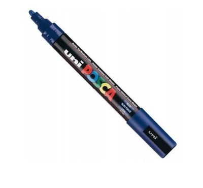Marker z farbą UNI POSCA PC-5M niebieski NaBiurQ