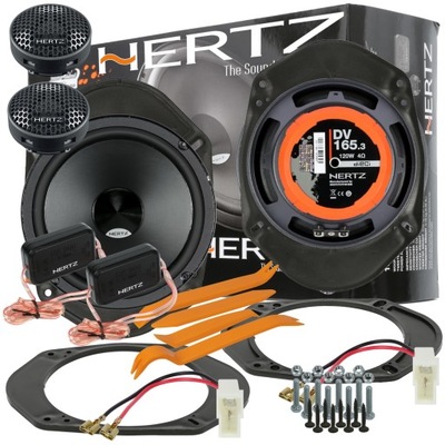 HERTZ DSK165 ALTAVOCES FORD MONDEO 1 2 PARTE DELANTERA PARTE TRASERA  