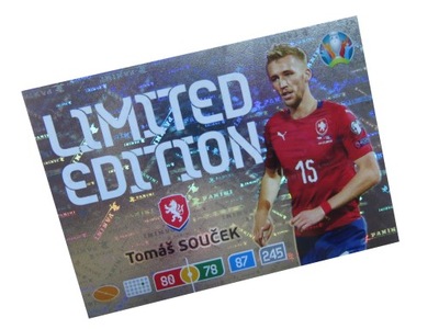 PANINI EURO 2020 KARTA LIMITED SOUCEK