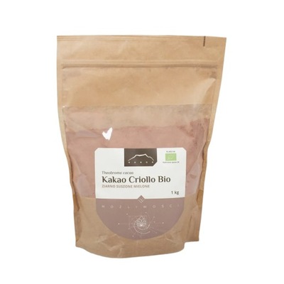 Kakao Criollo Bio suszone (1kg mielone)