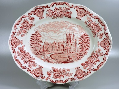 Patera zamek Royal Homes of Britain Wedgwood Anglia 1960