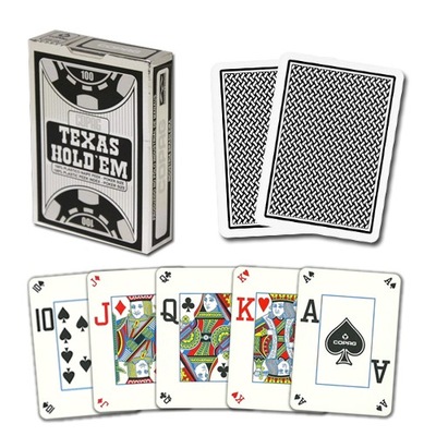 CARTAMUNDI karty Poker Texas Hold'em Plastic Peek