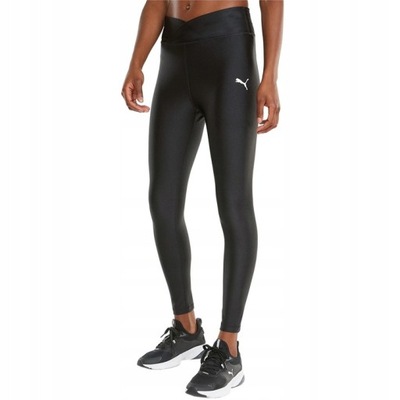 Legginsy damskie Puma Modern Sports 7/8 czarne 589491 01 L