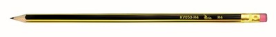 Ołówek z gumką TETIS H4 - 1szt.