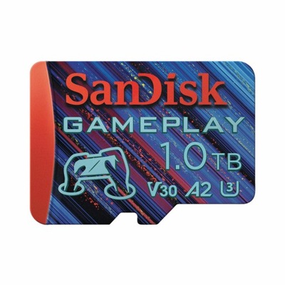 SANDISK GamePlay microSDXC 1 TB 190/130 MBs UHS-I U3 Karta Pamięci