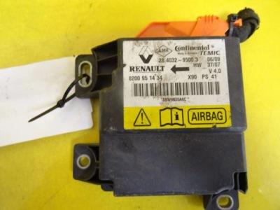 Модуль датчик подушка безопасности dacia sandero 2009 8200951434 nr839 фото №1