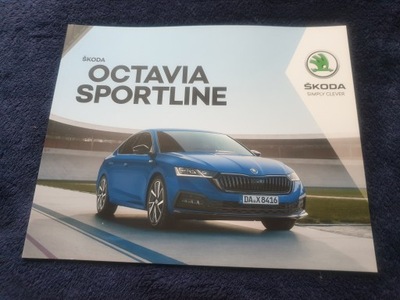 ----> Prospekt Skoda Octavia Sportline - 2022 ! 