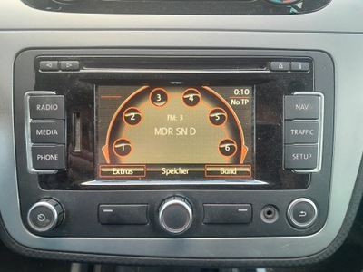 Seat altea lift 12r rns 315 радіо навігація 5p0035191g фото №1