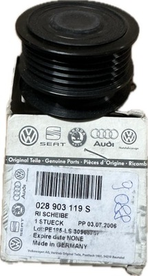 Сцепление генератора vw 028903119s фото №1