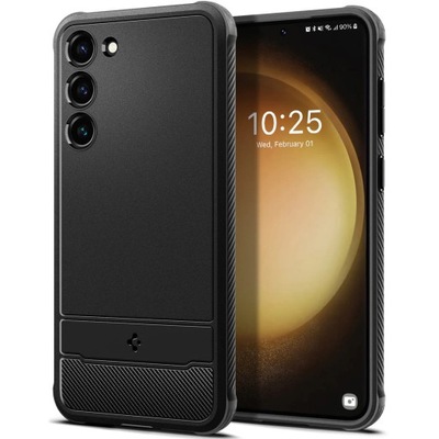 Etui SPIGEN - Rugged Armor - Galaxy S23 Plus (czarne)
