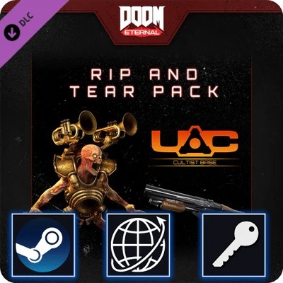 DOOM Eternal - The Rip and Tear Pack DLC (PC) Steam Klucz Global