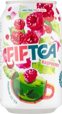 Napój FIFTEA Raspberry puszka 330ml