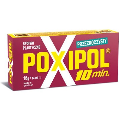 КЛЕЙ POXIPOL 16G/14ML ПРОЗОРИЙ EPOKSYDOWY DWUSKŁADNIKOWY