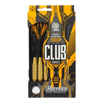 Rzutki Harrows CLUB BRASS Steeltip 20 gK