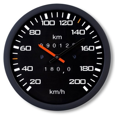 Zegar Prędkościomierz prezent dla fana motoryzacji