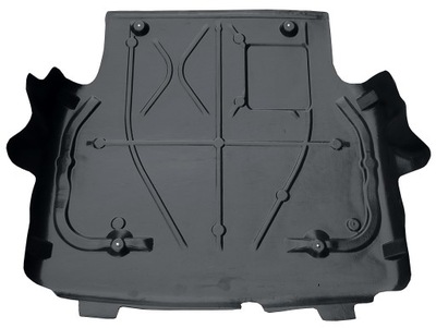 Volkswagen transporter multivan t5 2003-2015 захист двигуна нижня фото №1