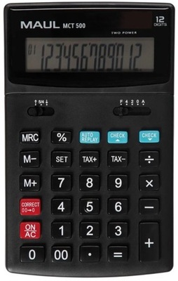 MAUL Kalkulator biznesowy 12-pozycyjny MCT500