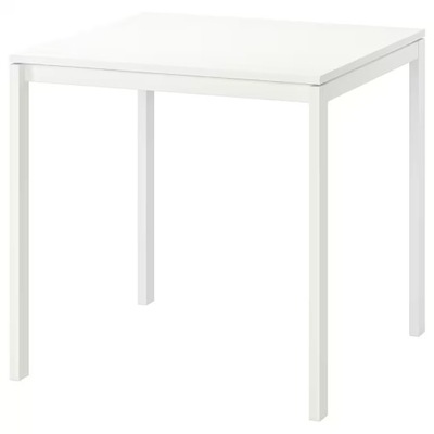 IKEA MELLTORP Stół biały 75x75 cm