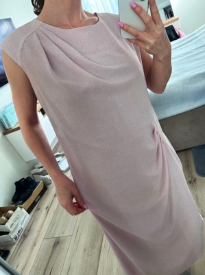 Różowa sukienka XL XXL