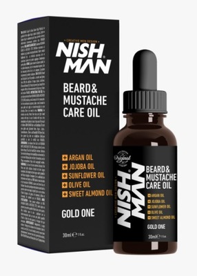 Nishman Gold One Beard Oil olejek do brody 30ml