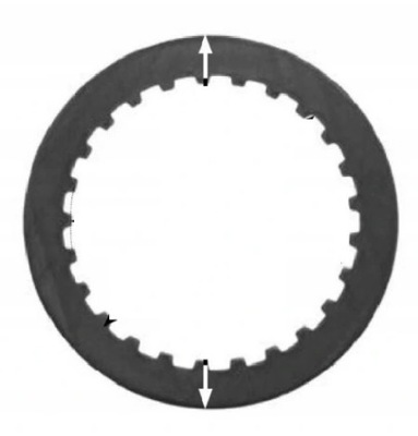 TRW LUCAS PRZEKŁADKI TARCZ SPRZĘGŁOWYCH KAWASAKI
