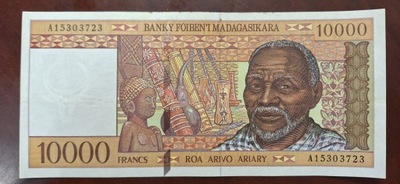 BANKNOT MADAGASKAR 10000 ARIARY 1995 ROK