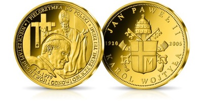 2008 - Medal - Jan Paweł II - I Pielgrzymka do Polski