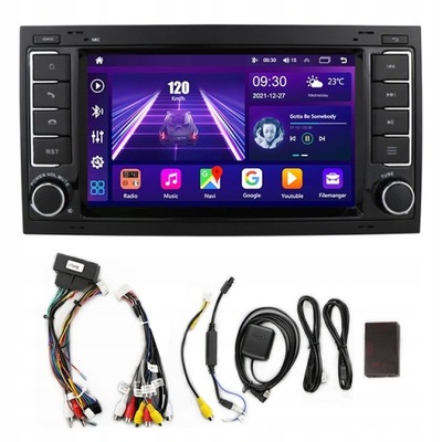 RADIO DE AUTOMÓVIL 2DIN ANDROID VW TRANSPORTER  