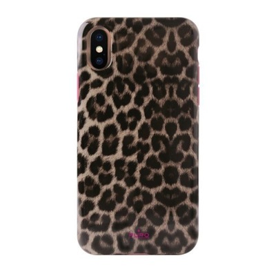 Puro PURO Glam Leopard Cover - Etui iPhone Xs / X (Leo 2)