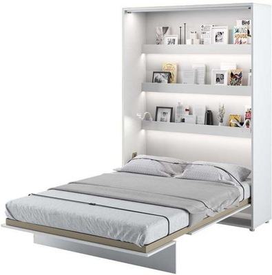Półkotapczan Biały Pionowy 140x200 Bed Concept