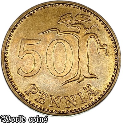 50 PENNIA 1972 FINLANDIA