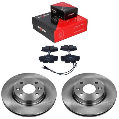 Тормозные диски i тормозные колодки перед renault megane i / clio ii / twingo i ii / thalia i фото №1