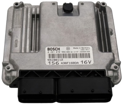 Ecu alfa romeo 156 1.9 jtdm 55188112 0281010986 фото №1
