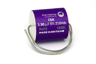 Kondensator ClarityCap CSA 3,3uF 250V