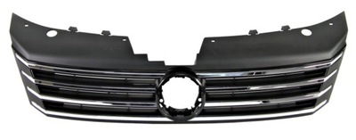 Решітка радіатора решітка радіатора перед vw passat b7 2010- хром фото №1