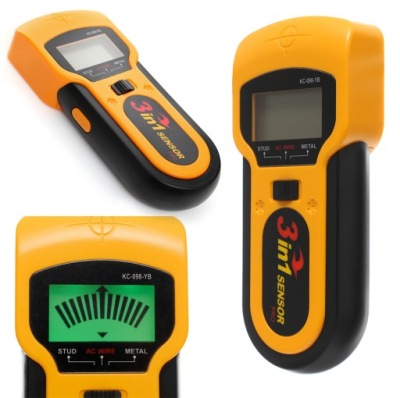 WYKRYWACZ METALI 3w1 PRECYZYJNY DETEKTOR PRZEWODOW KABLI DREWNA NAPIĘCIA