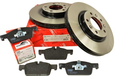 Trw гальмівні диски + гальмівні колодки гальмівні перед peugeot 508 i фото №1