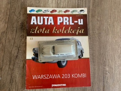 Warszawa 203 Kombi kultowe auta prl Złota Kolekcja