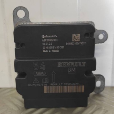 Блок управления подушка безопасности opel vivaro a2c80862803 2018 дизель фото №1