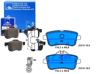 PADS BRAKE MERCEDES REAR W166 2,1-3,0D 11- AT - milautoparts-fr.ukrlive.com