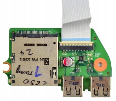 Panel moduł USB czytnik kart Toshiba Satellite L650